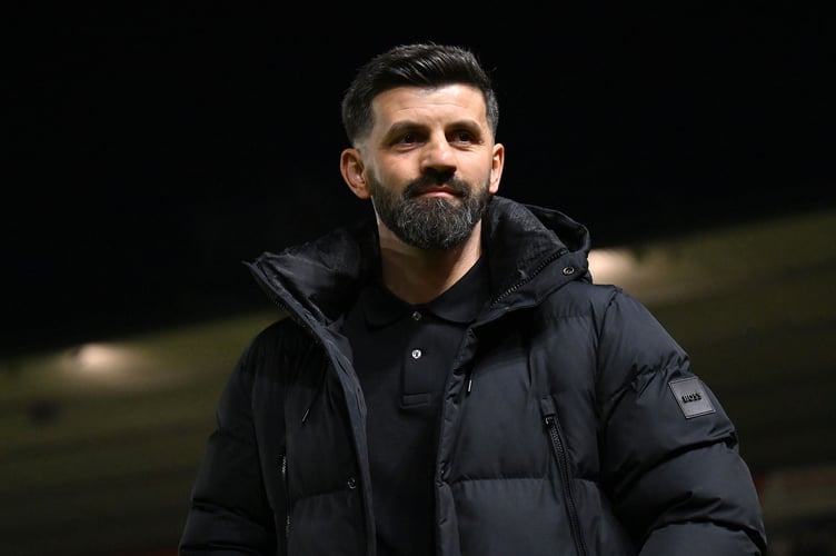 Plymouth Argyle head coach Miron Muslic