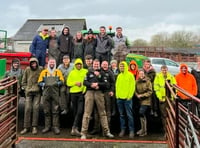 Tavistock Young Farmers stage charity dung sale