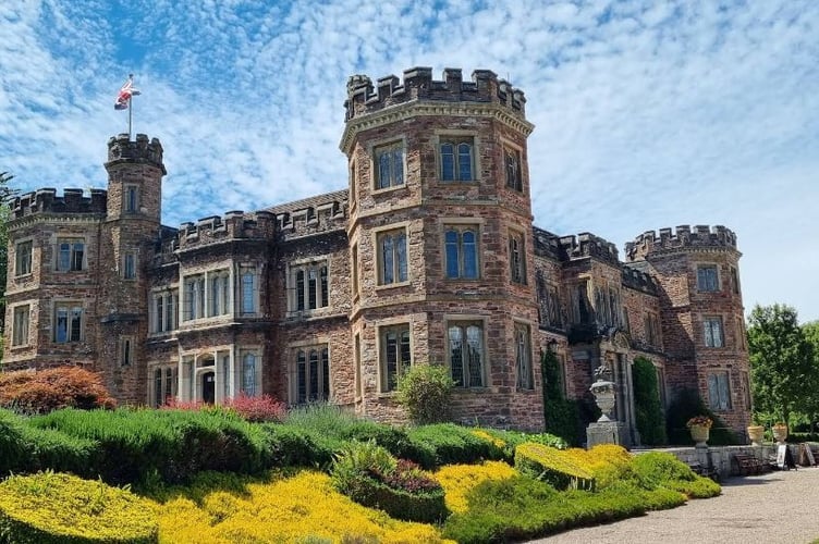 The main house on the Mount Edgcumbe estate. The fire broke out in holiday lets and two staff cottages. Picture: Google Images.