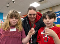 Crafty children's bead session