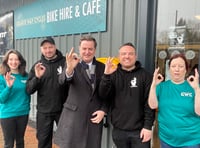 MP visits Andy's Man Club in Okehampton